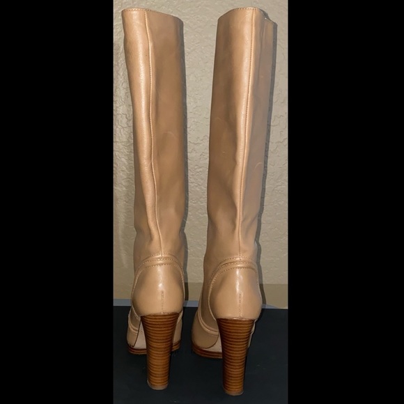 KORS Michael Kors platform leather knee high boots - Picture 4 of 12